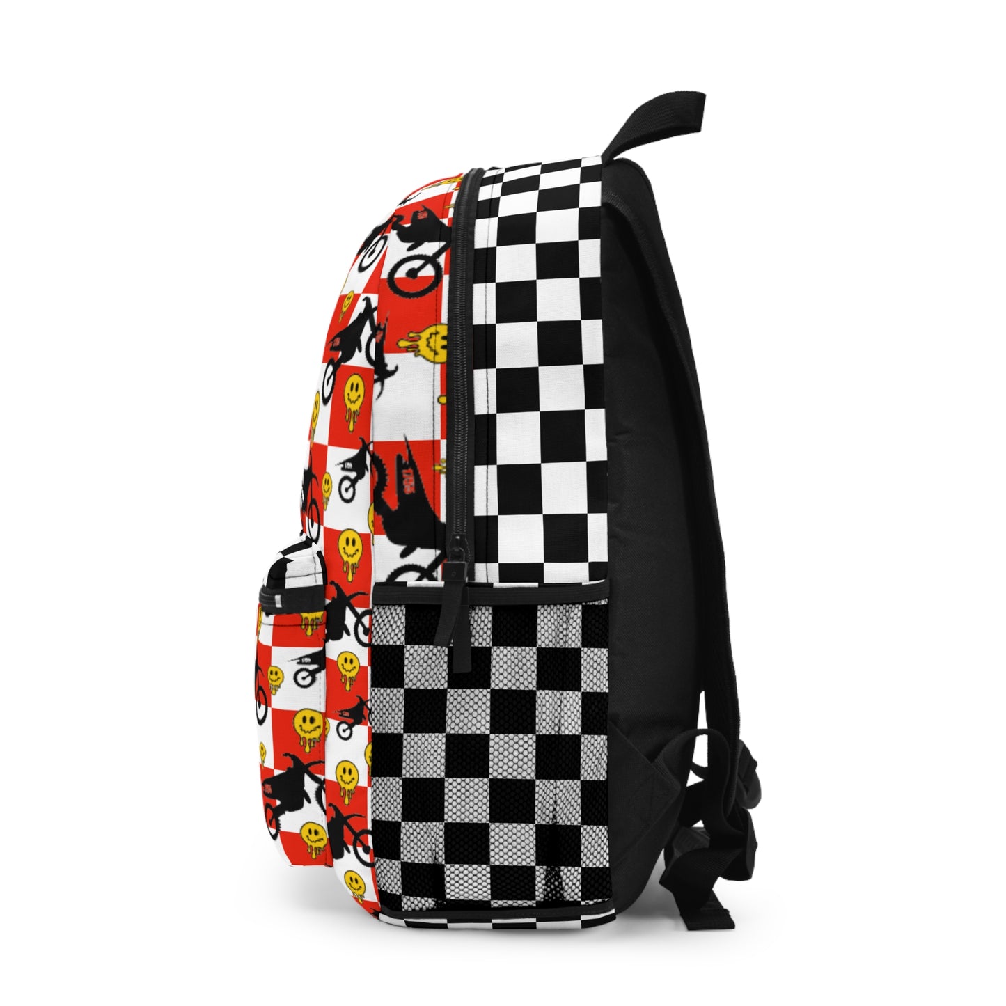 Red Checked Backpack