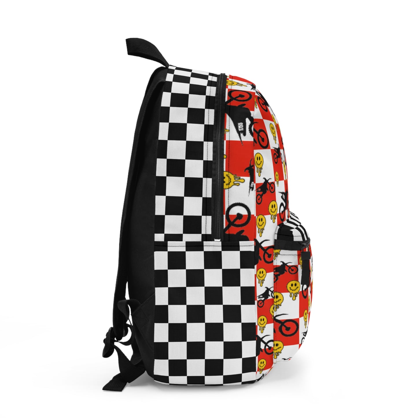 Red Checked Backpack