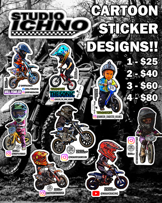 Custom Cartoon Sticker (Design Only)