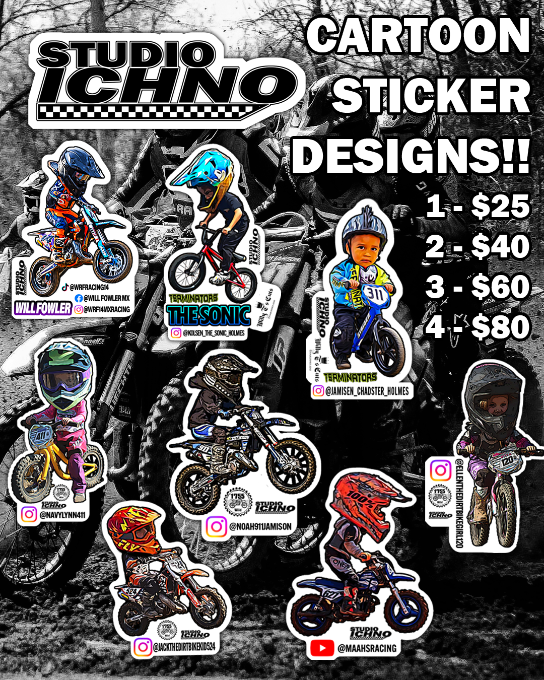 Custom Cartoon Sticker Design & Stickers